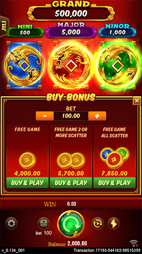 3 Coin Treasures Buy Free Spins