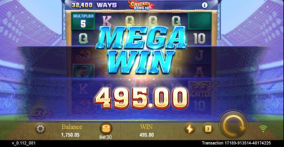 Cricket King 18 Jackpot And Mega Win Screenshots