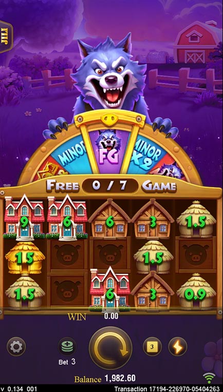 The Pig House Free Spins